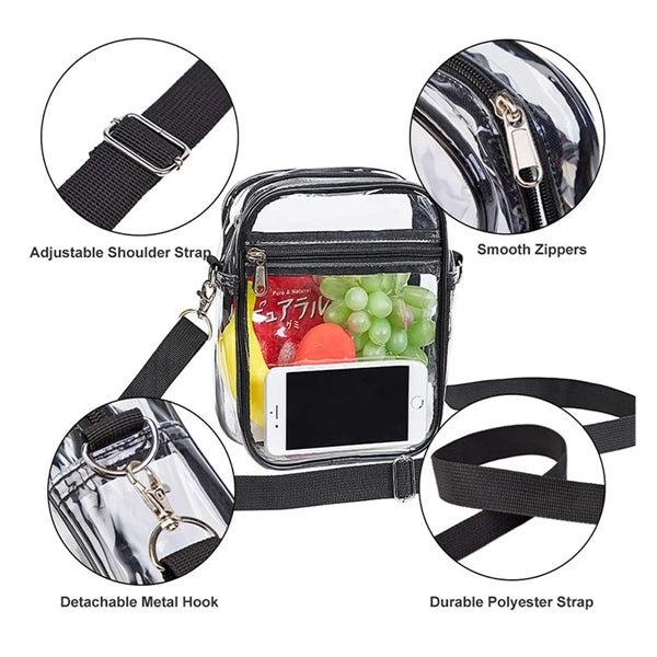 Clear Crossbody Bag