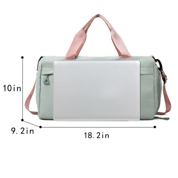 Waterproof Sports Gym Travel Bag with Shoe Compartment