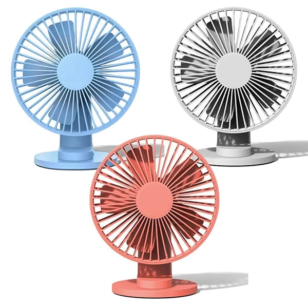 2000 mAh 5 Blade 6'' Rechargeable Camping Clip Fan