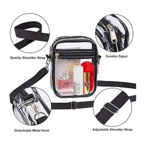 Clear Crossbody Purse Bag