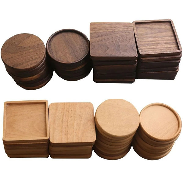 Wood Coasters Holder