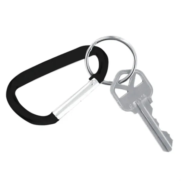 D-Shackle Keyring Accessory with Carabiner