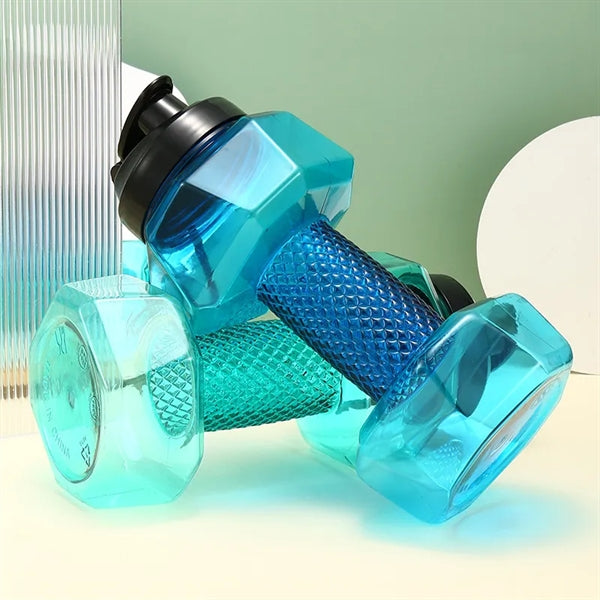 75 oz. Portable Sports Dumbbell Water Bottle Large Capacity