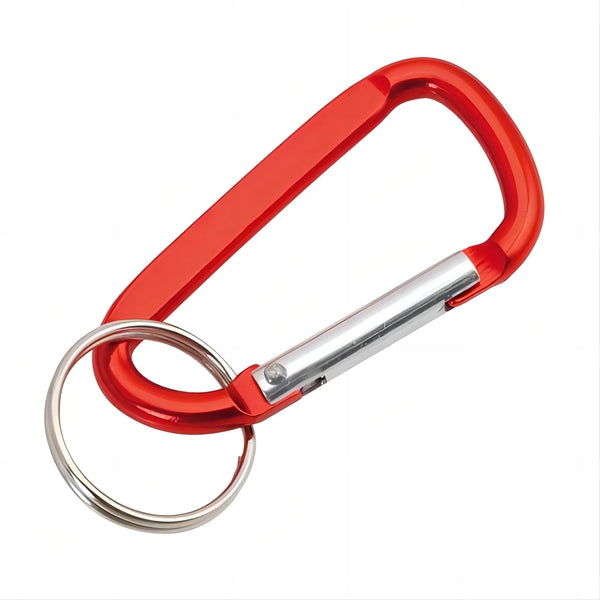 D-Shackle Keyring Accessory with Carabiner