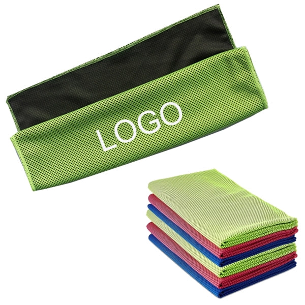 Cooling Towel In Carabiner Case