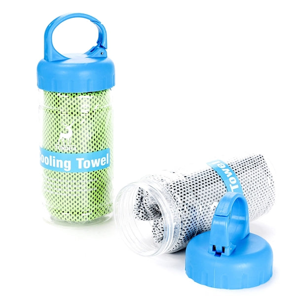 Cooling Towel In Carabiner Case