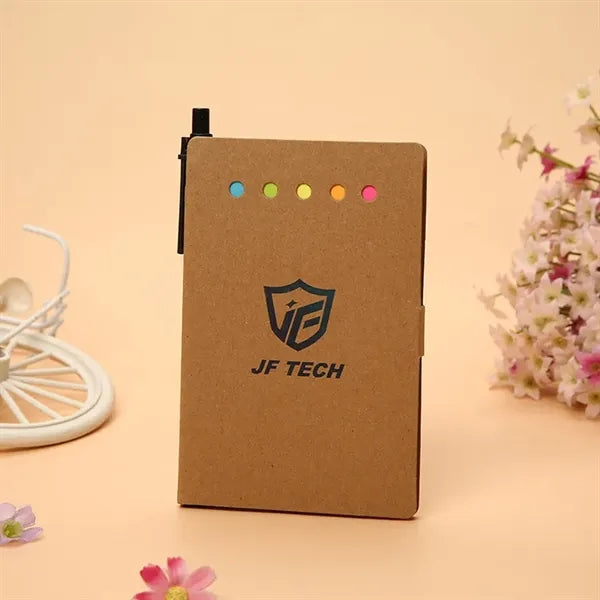 ECO Friendly Mini Notepad With Sticker and Pen