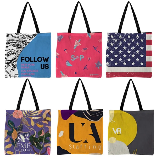 Flat Tote- Full Color on Both Sides