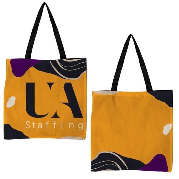 Flat Tote- Full Color on Both Sides