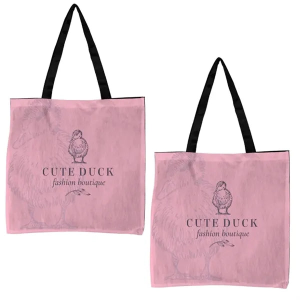 Flat Tote- Full Color on Both Sides
