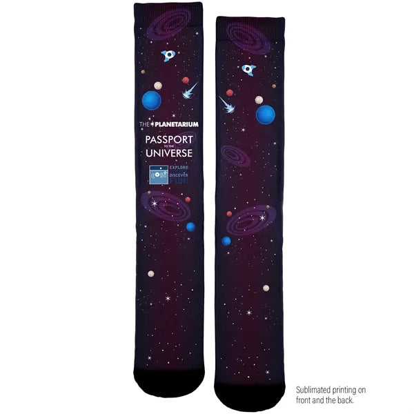 Dye Sublimation Dress Socks