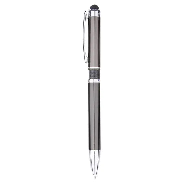Aluminum Click Action Stylus Ballpoint Pen