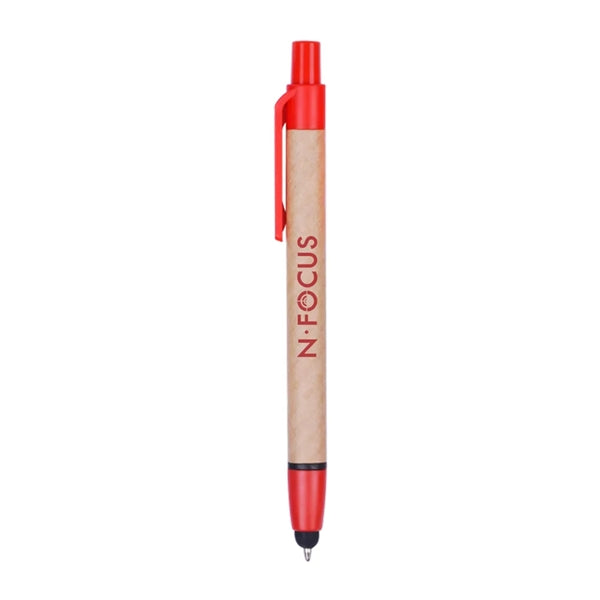 ECO Ballpoint Pen with Stylus