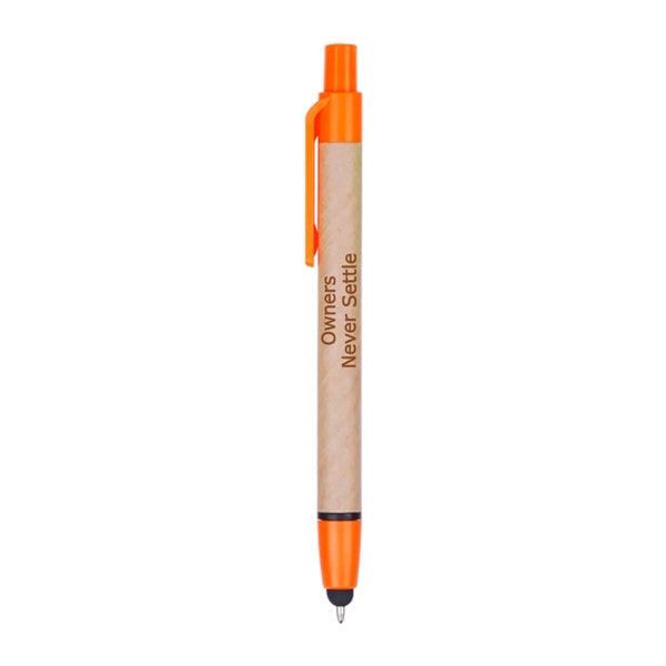 ECO Ballpoint Pen with Stylus