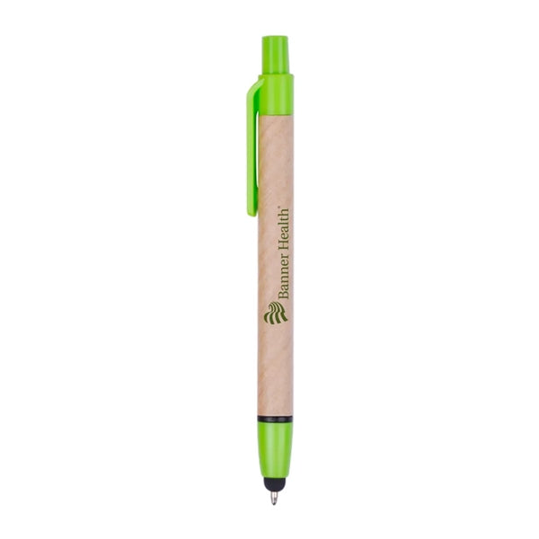 ECO Ballpoint Pen with Stylus