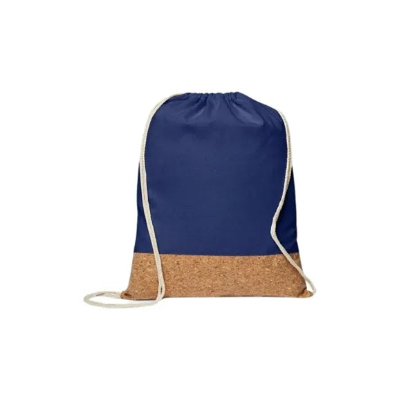 Cork Drawstring Sling Bag