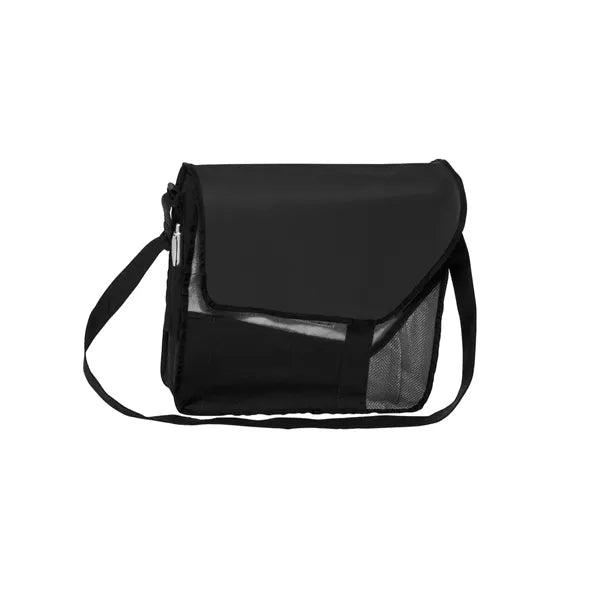 Nonwoven Slant Flap Messenger Bag with Shoulder Strap