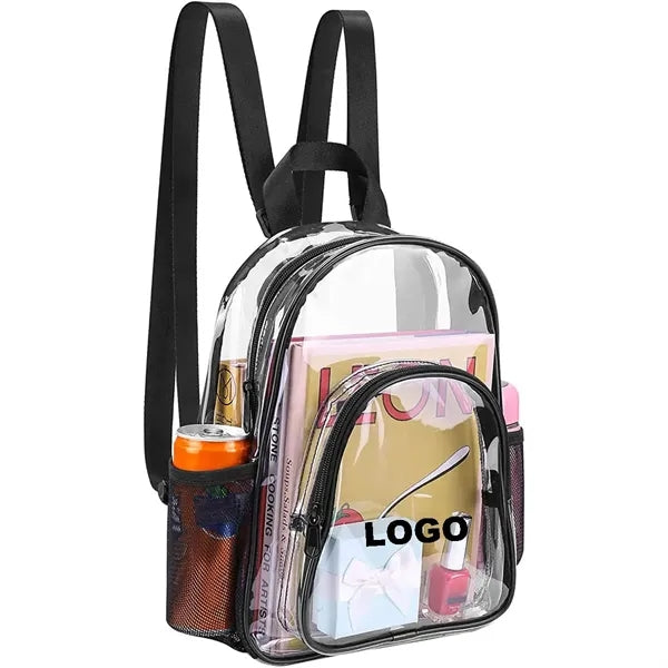 Transparent Backpack PVC Plastic Travel Bag