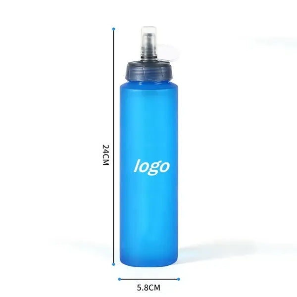 Outdoor running and hiking soft water bottle