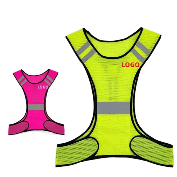 High Visibility Reflective Safety Vests Size Adjustable