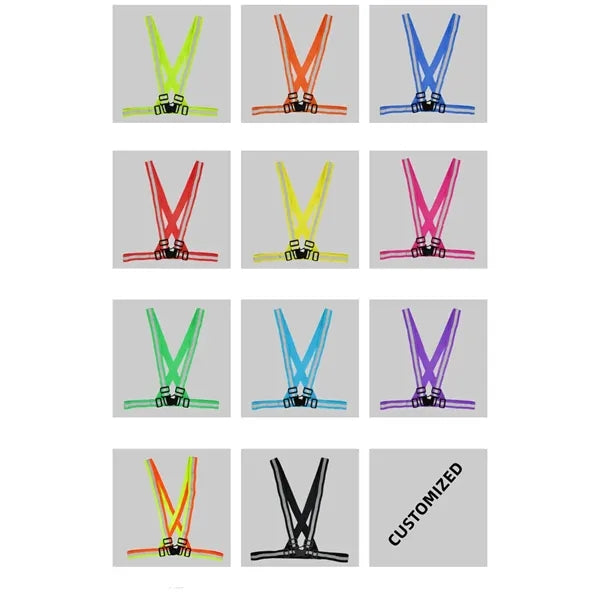High Visibility Reflective Safety belt Size Adjustable