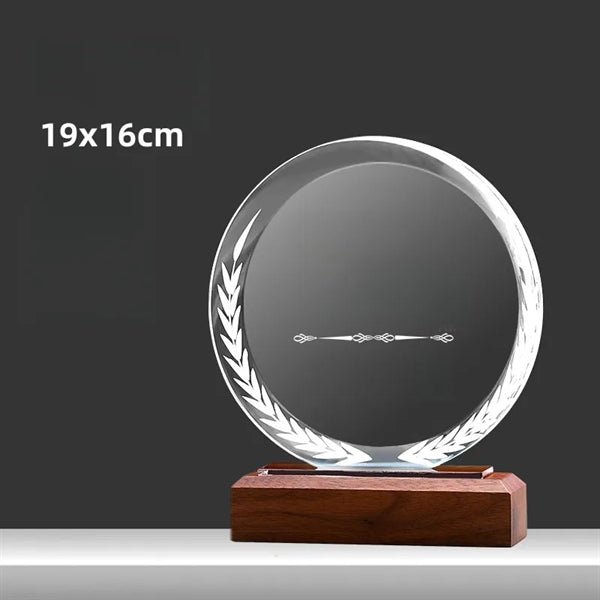 Crystal Award Trophy