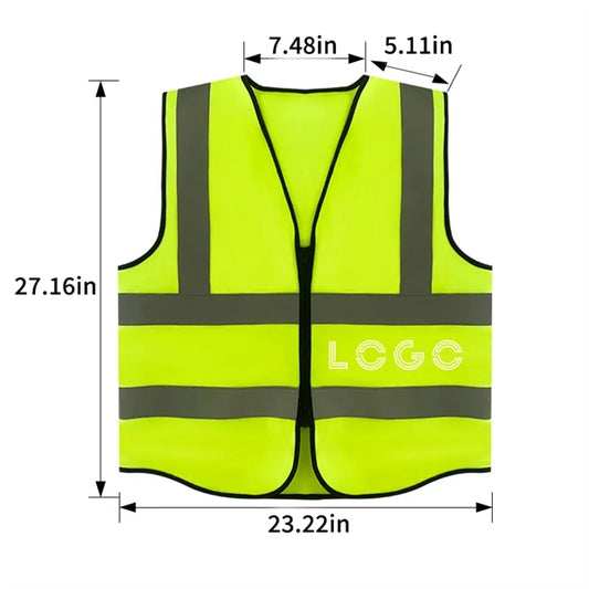 Pocketless Reflective Vest