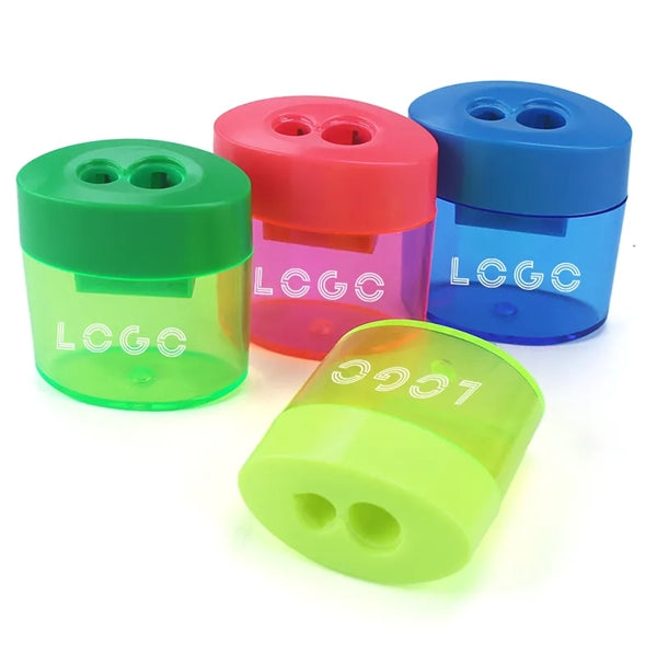 Dual Holes Manual Pencil Sharpener
