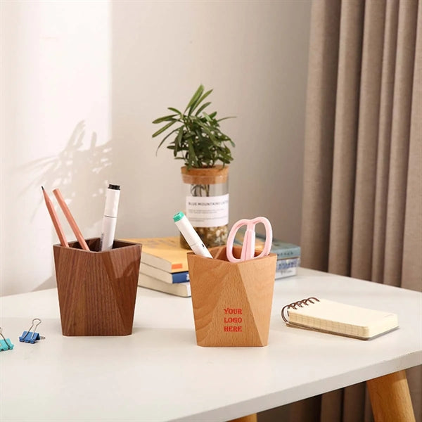 Wooden Eco-Friendly Pen Holder