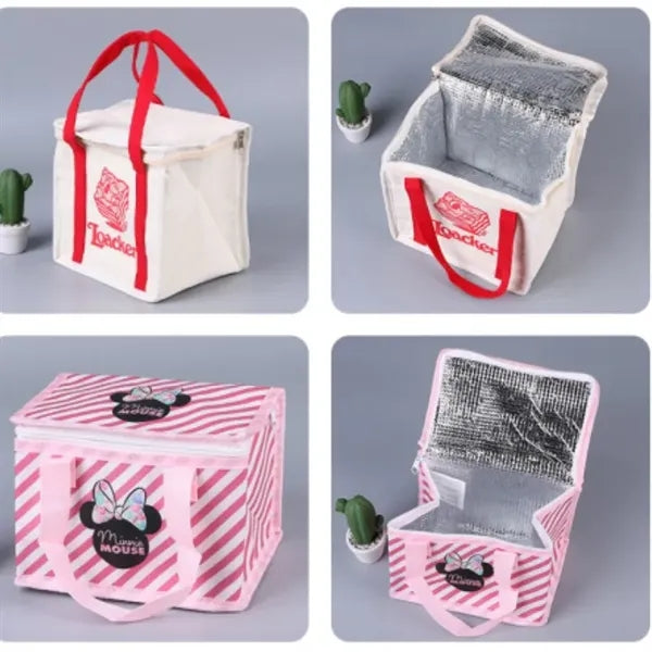 Insulated Lunch Canvas Tote