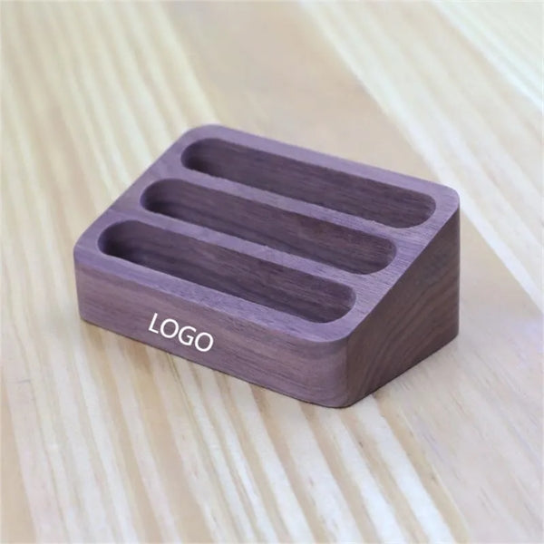 Creative Solid Wood Card Holder