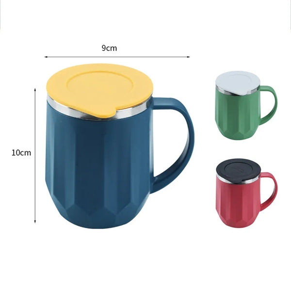 Coffee Mug Cup Leak Proof Double Wall Stainless Steel Travel