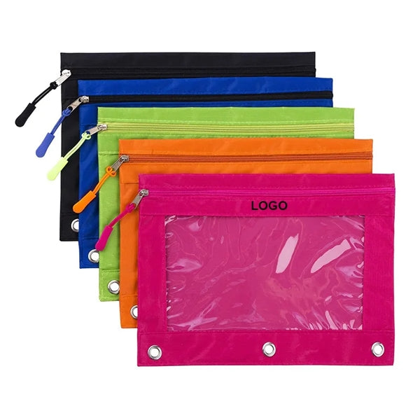 10" Custom Oxford Fabric Pencil Pouch