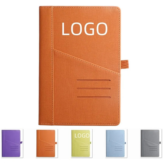 Notebook Hardcover Vegan Leather Journal Steno Lined Pages