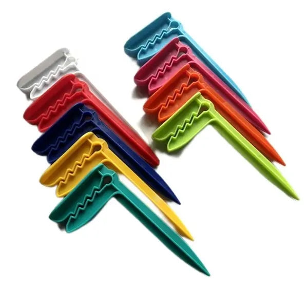 Colorful large Plastic Beach Towel Clips