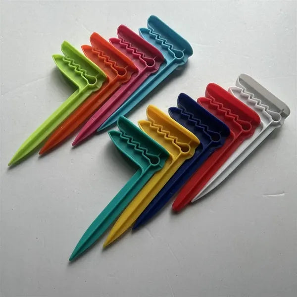 Colorful large Plastic Beach Towel Clips