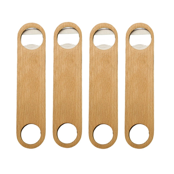 Large Wooden Bottle Opener
