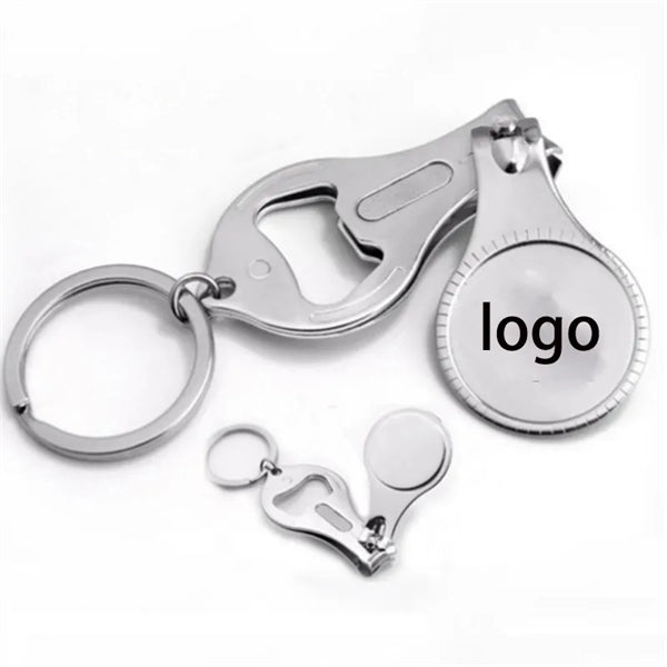 3-in-1 Nail Clipper Bottle Opener