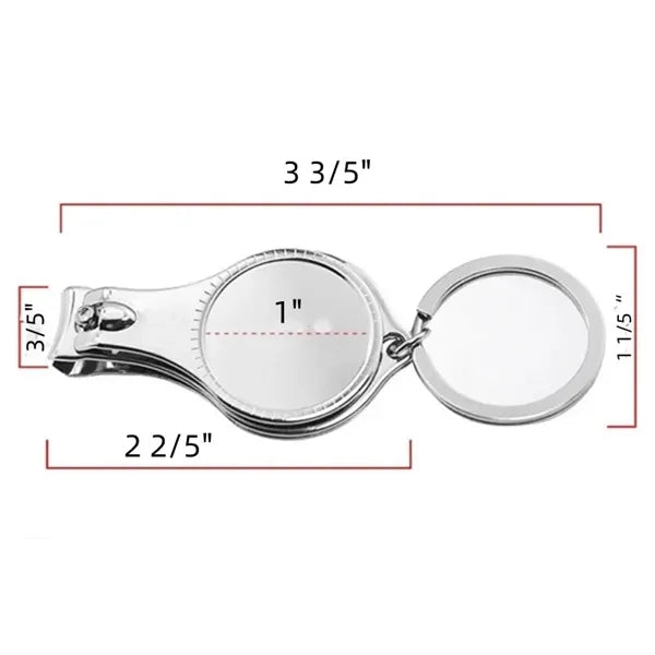 3-in-1 Nail Clipper Bottle Opener