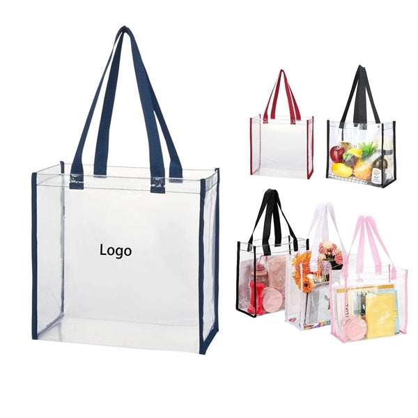 Square Transparent Tote Bag