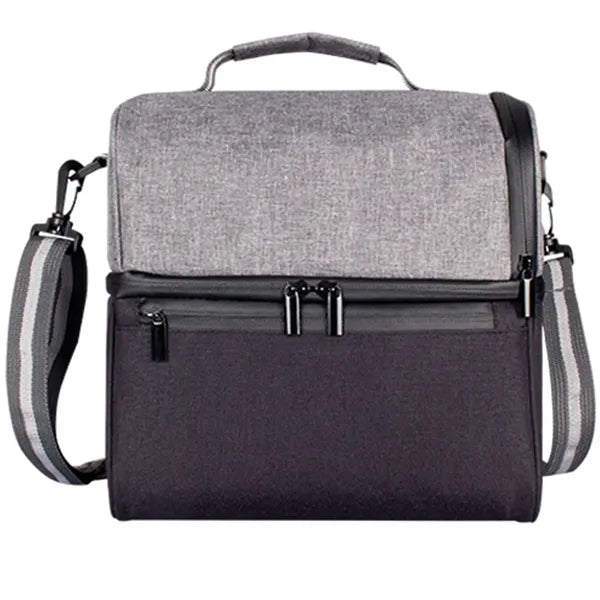 Double Layer Cooler Insulated Lunch Bag