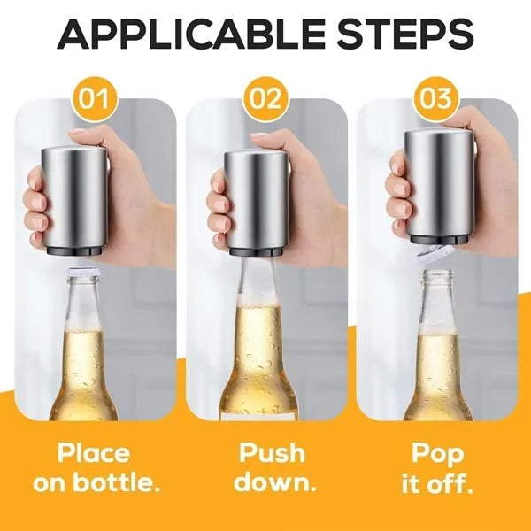 Automatic Stainless Steel Beer Bottle Opener