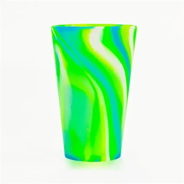 Unbreakable Tie Dye 16 OZ Silicone Cups