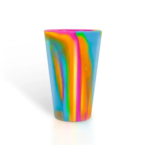 Unbreakable Tie Dye 16 OZ Silicone Cups