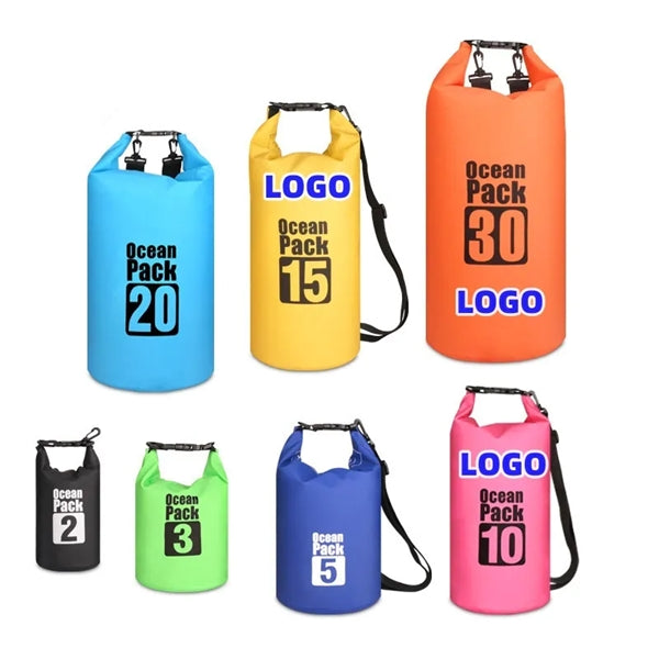 PVC Waterproof Bag Beach Rafting Swimming Bucket Outside