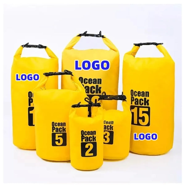 PVC Waterproof Bag Beach Rafting Swimming Bucket Outside