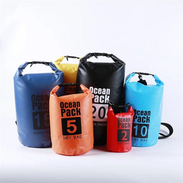 PVC Waterproof Bag Beach Rafting Swimming Bucket Outside