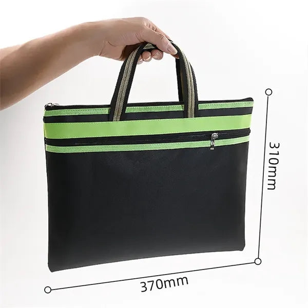 File Document Bag Tablet Sleeve Oxford Cloth Zipper Pouch
