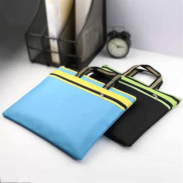 File Document Bag Tablet Sleeve Oxford Cloth Zipper Pouch
