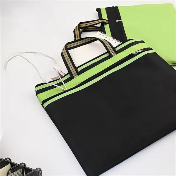 File Document Bag Tablet Sleeve Oxford Cloth Zipper Pouch